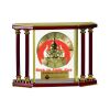 [EX103] Executive 4-Pillar Gold & Rosewood Piano Finish Clock  Thumbnail