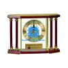 [EX103] Executive 4-Pillar Gold & Rosewood Piano Finish Clock  Thumbnail