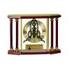 [EX103] Executive 4-Pillar Gold & Rosewood Piano Finish Clock  Thumbnail