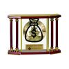 [EX103] Executive 4-Pillar Gold & Rosewood Piano Finish Clock  Thumbnail