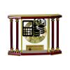 [EX103] Executive 4-Pillar Gold & Rosewood Piano Finish Clock  Thumbnail