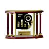 [EX103] Executive 4-Pillar Gold & Rosewood Piano Finish Clock  Thumbnail