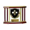[EX103] Executive 4-Pillar Gold & Rosewood Piano Finish Clock  Thumbnail