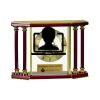 [EX103] Executive 4-Pillar Gold & Rosewood Piano Finish Clock  Thumbnail