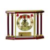 [EX103] Executive 4-Pillar Gold & Rosewood Piano Finish Clock  Thumbnail