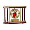 [EX103] Executive 4-Pillar Gold & Rosewood Piano Finish Clock  Thumbnail