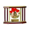 [EX103] Executive 4-Pillar Gold & Rosewood Piano Finish Clock  Thumbnail