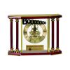 [EX103] Executive 4-Pillar Gold & Rosewood Piano Finish Clock  Thumbnail