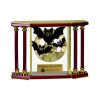 [EX103] Executive 4-Pillar Gold & Rosewood Piano Finish Clock  Thumbnail