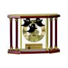 [EX103] Executive 4-Pillar Gold & Rosewood Piano Finish Clock  Thumbnail