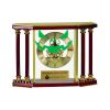 [EX103] Executive 4-Pillar Gold & Rosewood Piano Finish Clock  Thumbnail
