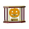 [EX103] Executive 4-Pillar Gold & Rosewood Piano Finish Clock  Thumbnail