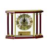 [EX103] Executive 4-Pillar Gold & Rosewood Piano Finish Clock  Thumbnail