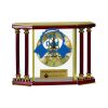 [EX103] Executive 4-Pillar Gold & Rosewood Piano Finish Clock  Thumbnail