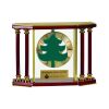 [EX103] Executive 4-Pillar Gold & Rosewood Piano Finish Clock  Thumbnail