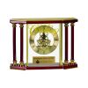 [EX103] Executive 4-Pillar Gold & Rosewood Piano Finish Clock  Thumbnail