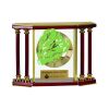 [EX103] Executive 4-Pillar Gold & Rosewood Piano Finish Clock  Thumbnail