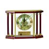 [EX103] Executive 4-Pillar Gold & Rosewood Piano Finish Clock  Thumbnail