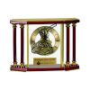 [EX103] Executive 4-Pillar Gold & Rosewood Piano Finish Clock  Thumbnail