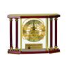 [EX103] Executive 4-Pillar Gold & Rosewood Piano Finish Clock  Thumbnail
