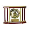 [EX103] Executive 4-Pillar Gold & Rosewood Piano Finish Clock  Thumbnail