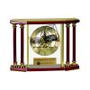 [EX103] Executive 4-Pillar Gold & Rosewood Piano Finish Clock  Thumbnail
