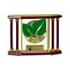 [EX103] Executive 4-Pillar Gold & Rosewood Piano Finish Clock  Thumbnail