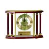 [EX103] Executive 4-Pillar Gold & Rosewood Piano Finish Clock  Thumbnail