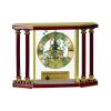 [EX103] Executive 4-Pillar Gold & Rosewood Piano Finish Clock  Thumbnail