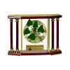 [EX103] Executive 4-Pillar Gold & Rosewood Piano Finish Clock  Thumbnail