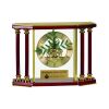 [EX103] Executive 4-Pillar Gold & Rosewood Piano Finish Clock  Thumbnail