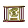 [EX103] Executive 4-Pillar Gold & Rosewood Piano Finish Clock  Thumbnail
