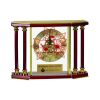 [EX103] Executive 4-Pillar Gold & Rosewood Piano Finish Clock  Thumbnail