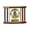[EX103] Executive 4-Pillar Gold & Rosewood Piano Finish Clock  Thumbnail