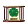 [EX103] Executive 4-Pillar Gold & Rosewood Piano Finish Clock  Thumbnail