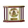 [EX103] Executive 4-Pillar Gold & Rosewood Piano Finish Clock  Thumbnail