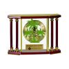 [EX103] Executive 4-Pillar Gold & Rosewood Piano Finish Clock  Thumbnail
