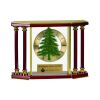 [EX103] Executive 4-Pillar Gold & Rosewood Piano Finish Clock  Thumbnail