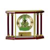 [EX103] Executive 4-Pillar Gold & Rosewood Piano Finish Clock  Thumbnail
