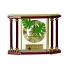 [EX103] Executive 4-Pillar Gold & Rosewood Piano Finish Clock  Thumbnail