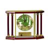 [EX103] Executive 4-Pillar Gold & Rosewood Piano Finish Clock  Thumbnail