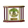 [EX103] Executive 4-Pillar Gold & Rosewood Piano Finish Clock  Thumbnail