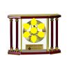 [EX103] Executive 4-Pillar Gold & Rosewood Piano Finish Clock  Thumbnail