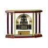 [EX103] Executive 4-Pillar Gold & Rosewood Piano Finish Clock  Thumbnail