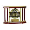 [EX103] Executive 4-Pillar Gold & Rosewood Piano Finish Clock  Thumbnail