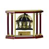 [EX103] Executive 4-Pillar Gold & Rosewood Piano Finish Clock  Thumbnail