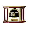 [EX103] Executive 4-Pillar Gold & Rosewood Piano Finish Clock  Thumbnail