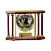 [EX103] Executive 4-Pillar Gold & Rosewood Piano Finish Clock  Thumbnail