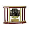 [EX103] Executive 4-Pillar Gold & Rosewood Piano Finish Clock  Thumbnail