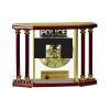 [EX103] Executive 4-Pillar Gold & Rosewood Piano Finish Clock  Thumbnail